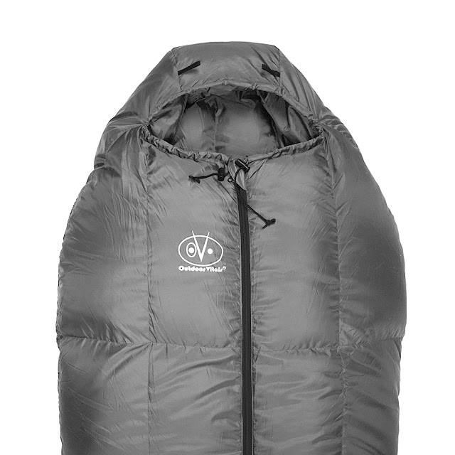 winter camping sleeping bag