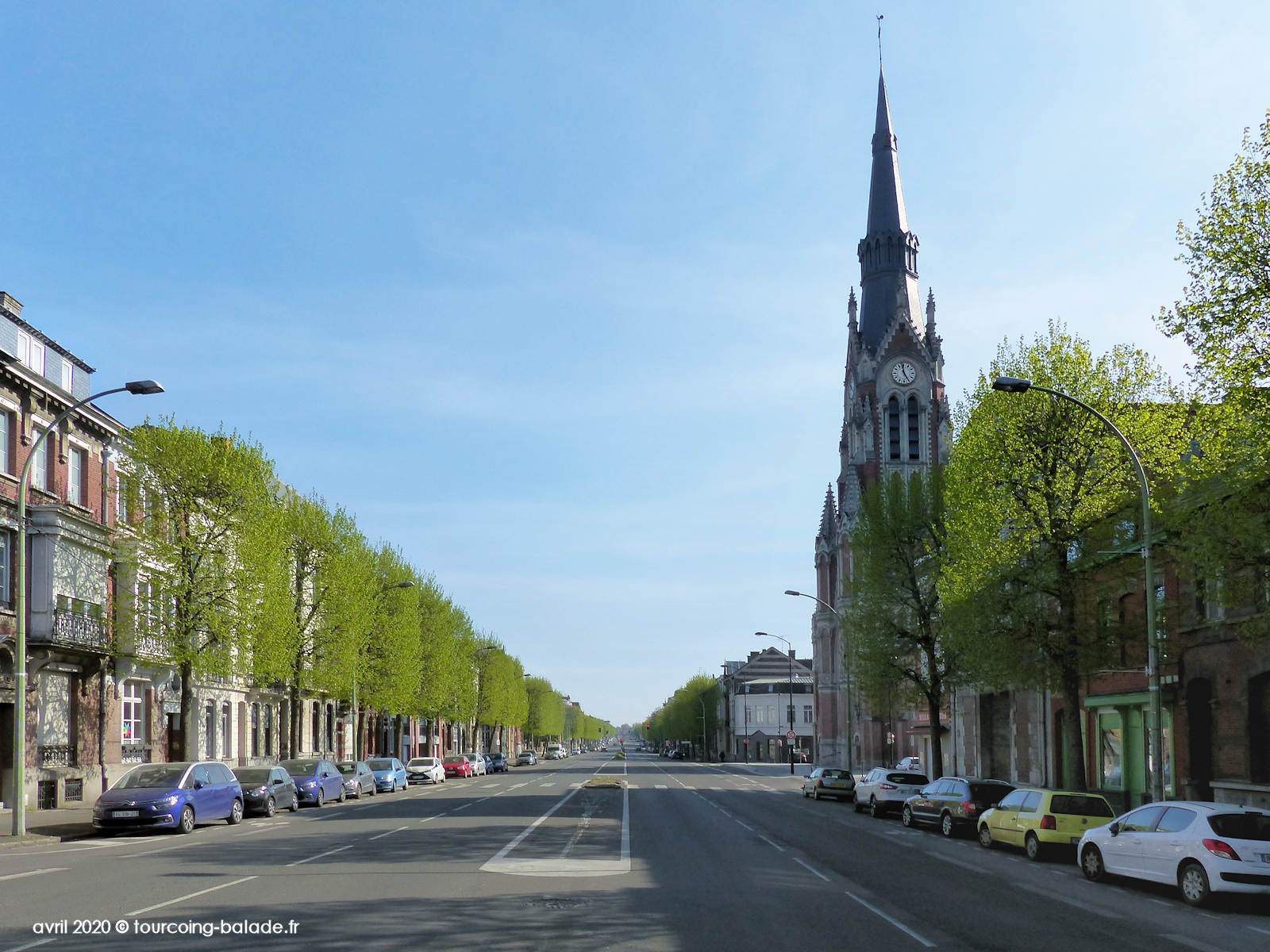 Boulevard Gambetta, Tourcoing 2020