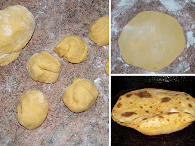 Индийские лепешки «Чапати» с бататом