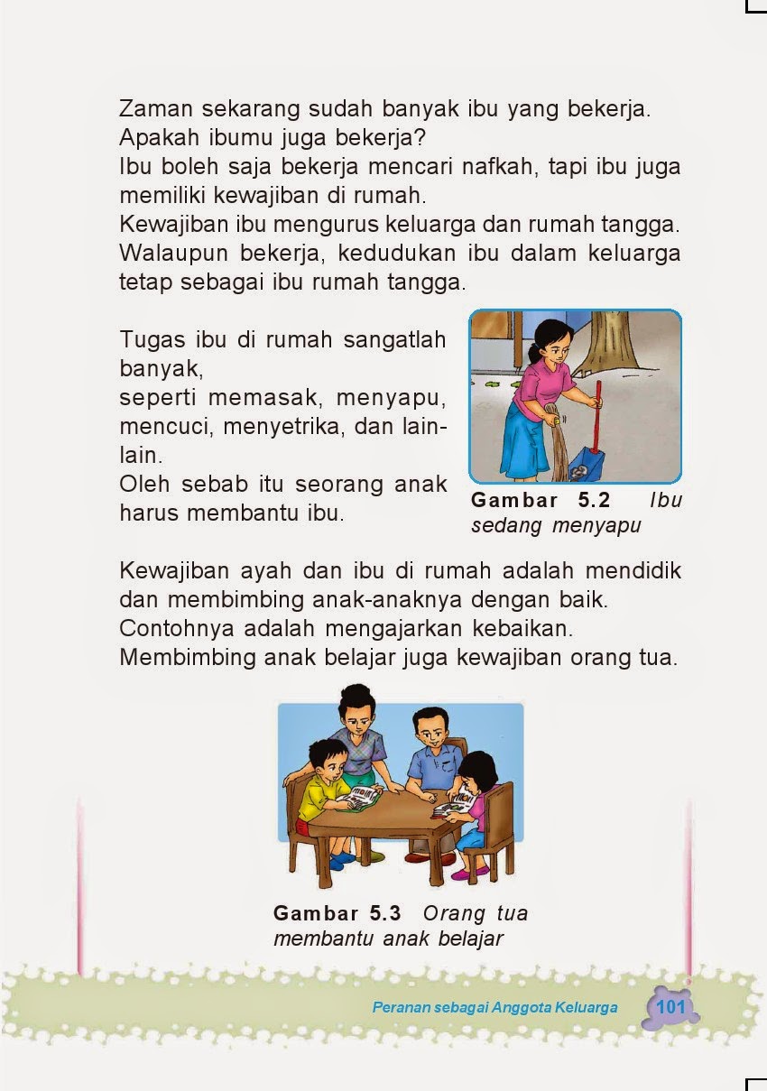 bab 5 peranan sebagai anggota keluarga IPS kelas 2
