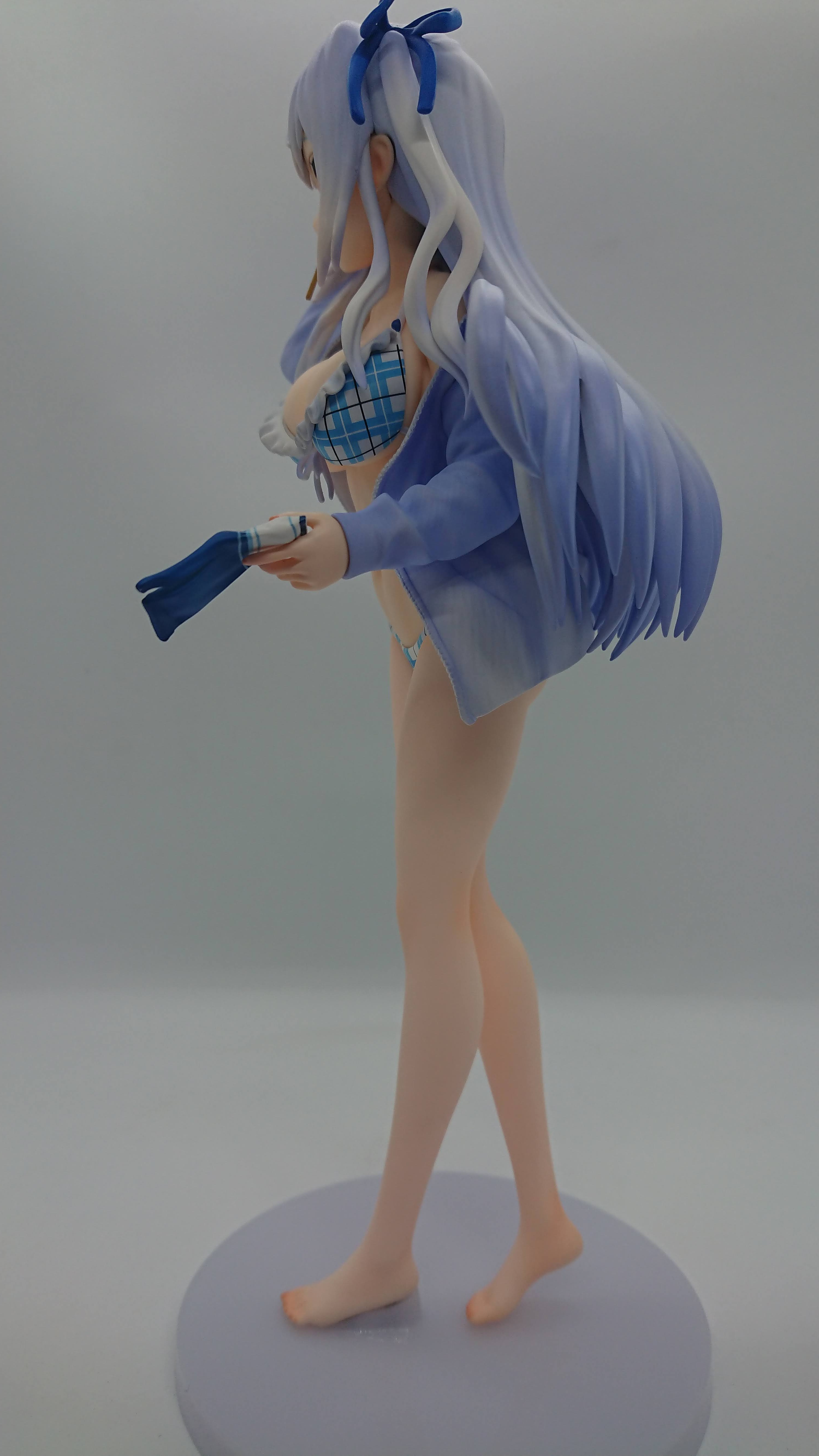 米白粕 イラスト blue 　ノンスケールフィギュア 米白粕イラスト「blue」ノンスケール PVC&ABS製 塗装済み 完成品
