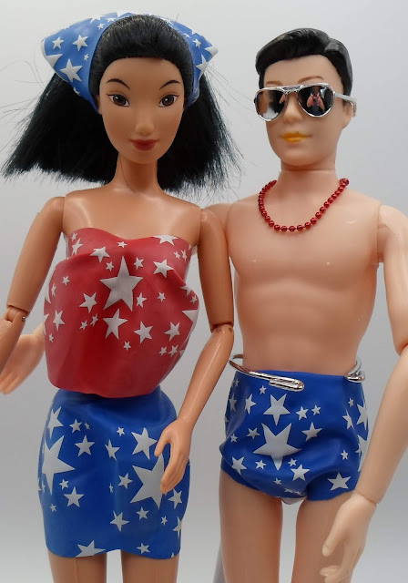 barbie clothes with balloons
