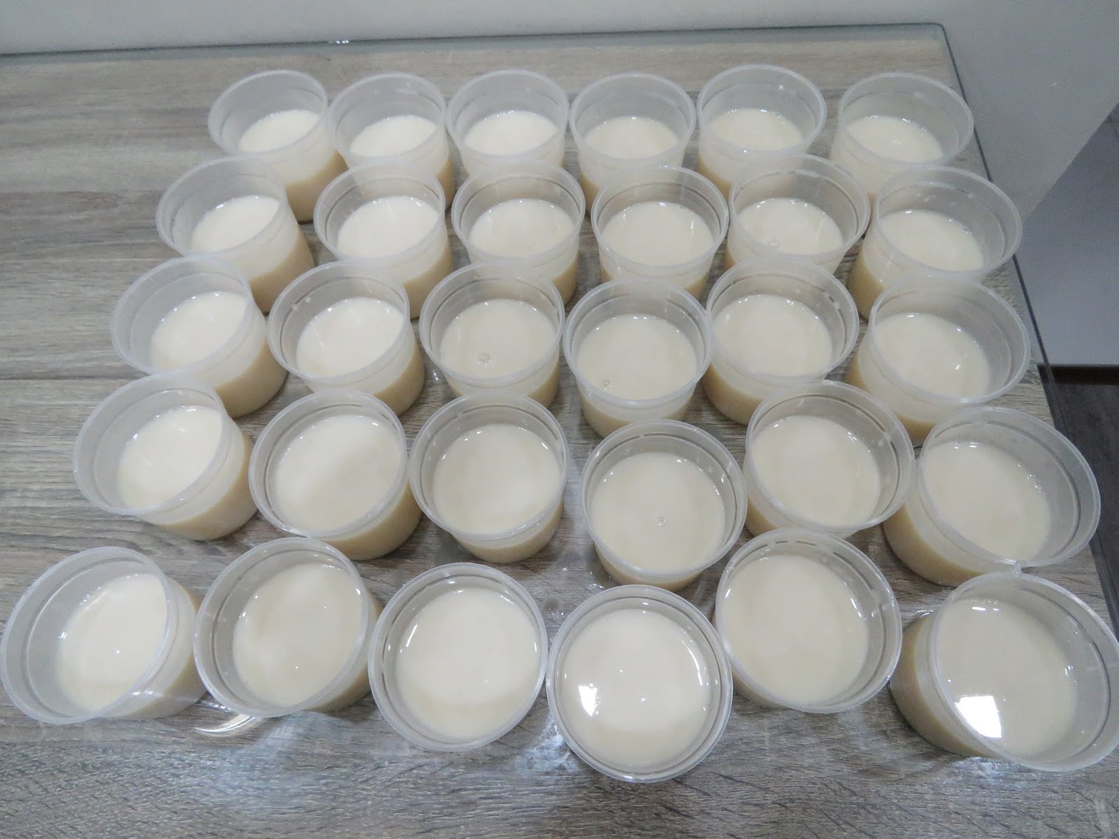 我的烘培笔记 D'Jane Bakery Soybean Milk Longan Jelly 豆浆龙眼菜燕