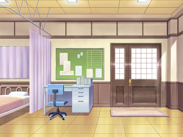 Anime Landscape: Hospital (Anime Background)