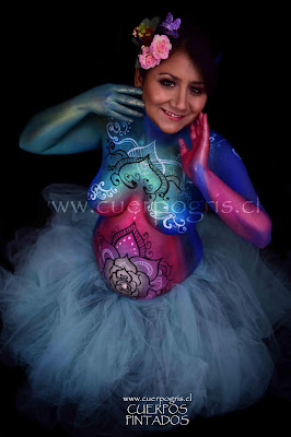 bellypaint pregnat bodypaint