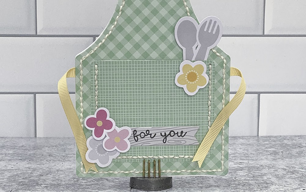Doodlebug Design Inc Blog APRON GIFT CARD HOLDER with Kathy
