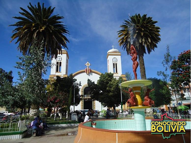 Cochabamba Destinos turisticos PLAZA PRINCIPAL DE PUNATA