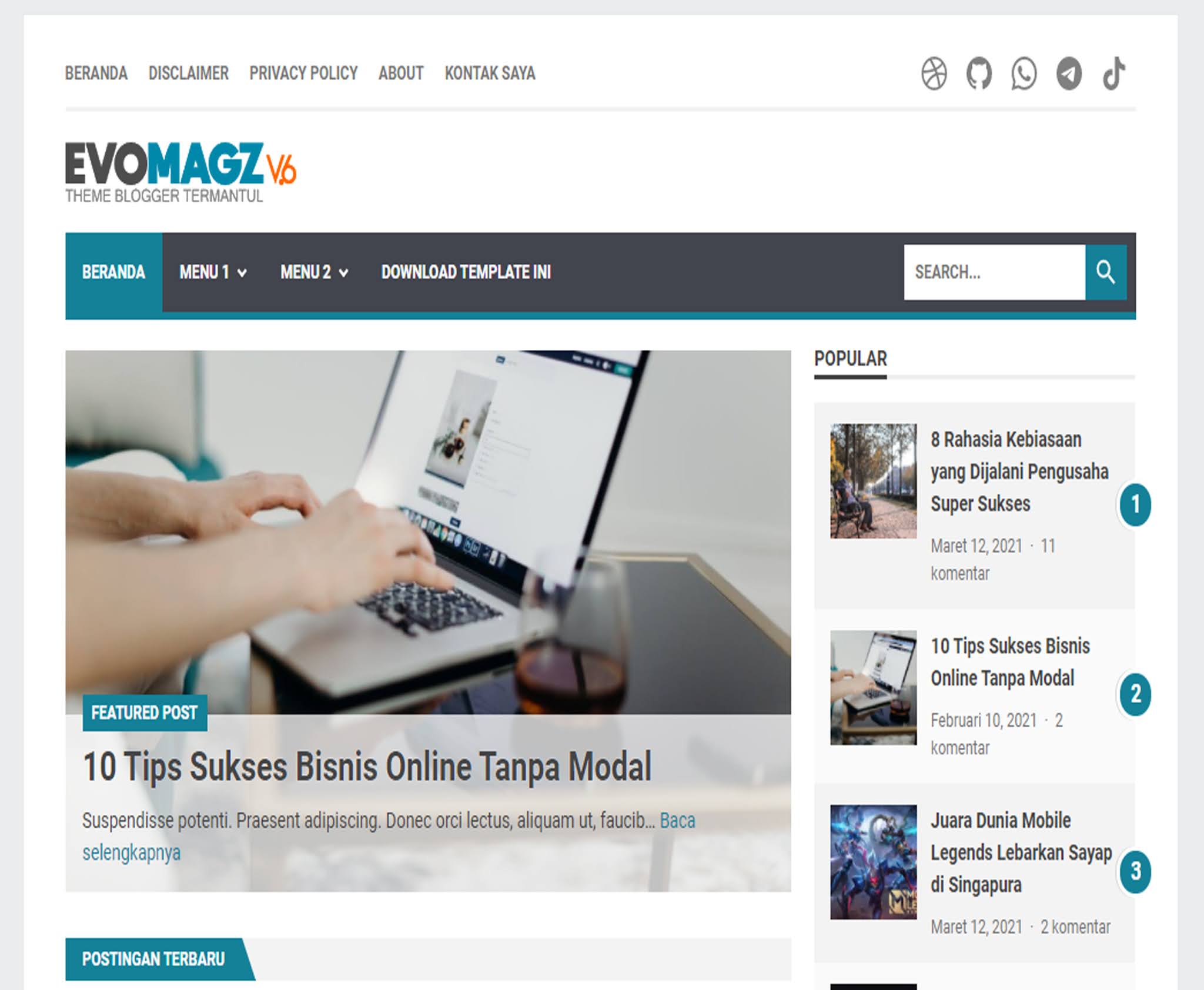 Rahasia Sukses: Template EvoMagz dan Strategi Jitu Lolos Persetujuan Adsense