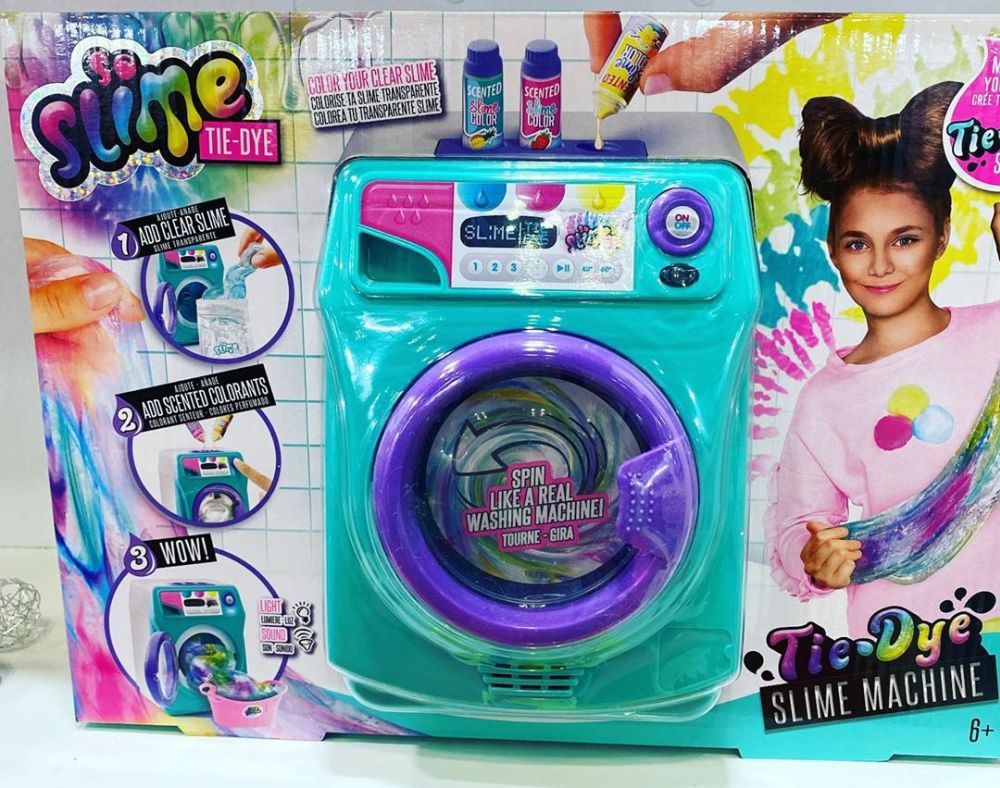Tie Dye Slime Machine Слаймовая стиральная машинка Tie Dye Slime Machine новинки игрушек 2020