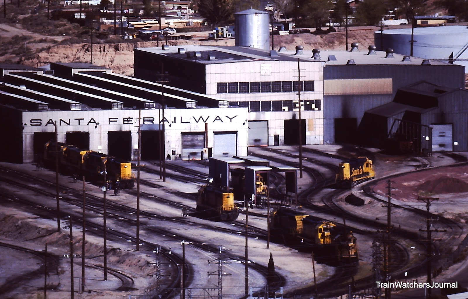 TrainWatchersJournal Kodachrome Days in Barstow