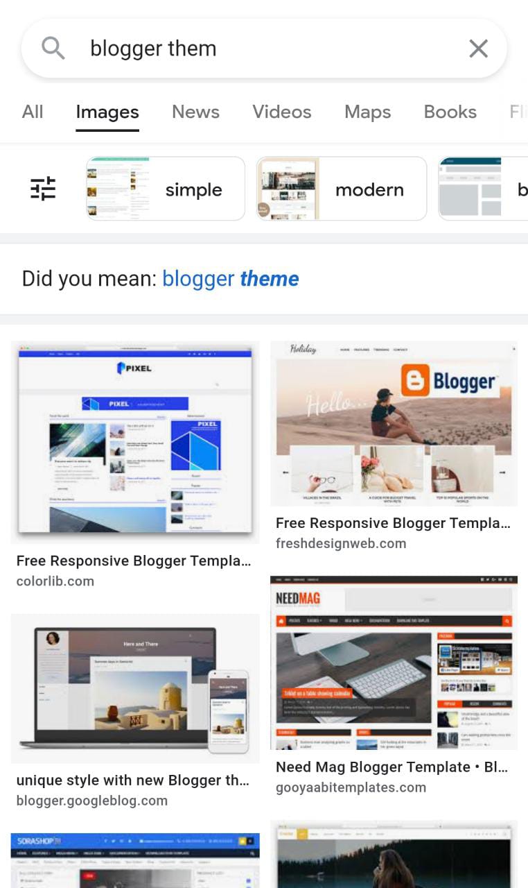 how to change blogger theme