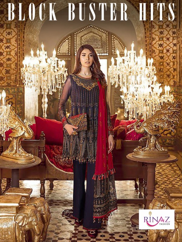 Block Buster hits Pakistani Suits by Rinaz fashion