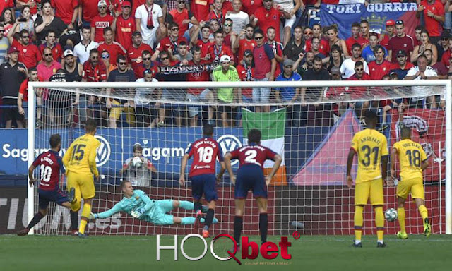 Hasil Pertandingan Osasuna vs Barcelona : Skor 2-2 https://www.liputanskor.com/