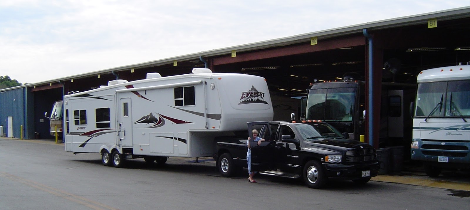Stories about our RV parking places Lazydays Service Facility