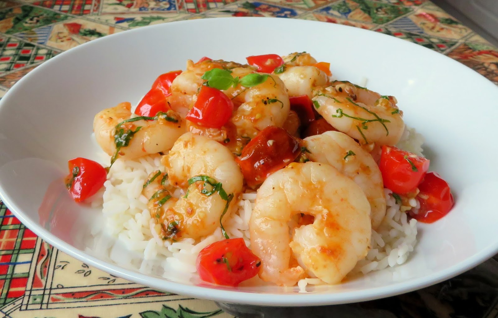 Garlic & Basil King Prawns The English Kitchen