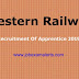 Western Railway Recruitment of Apprentice 2019