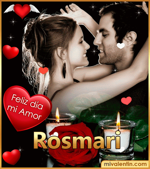 Feliz día San Valentín Rosmari