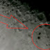 Astrónomo aficionado capta en vídeo TRES GRANDES OVNIS pasando sobre la Luna usando un telescopio