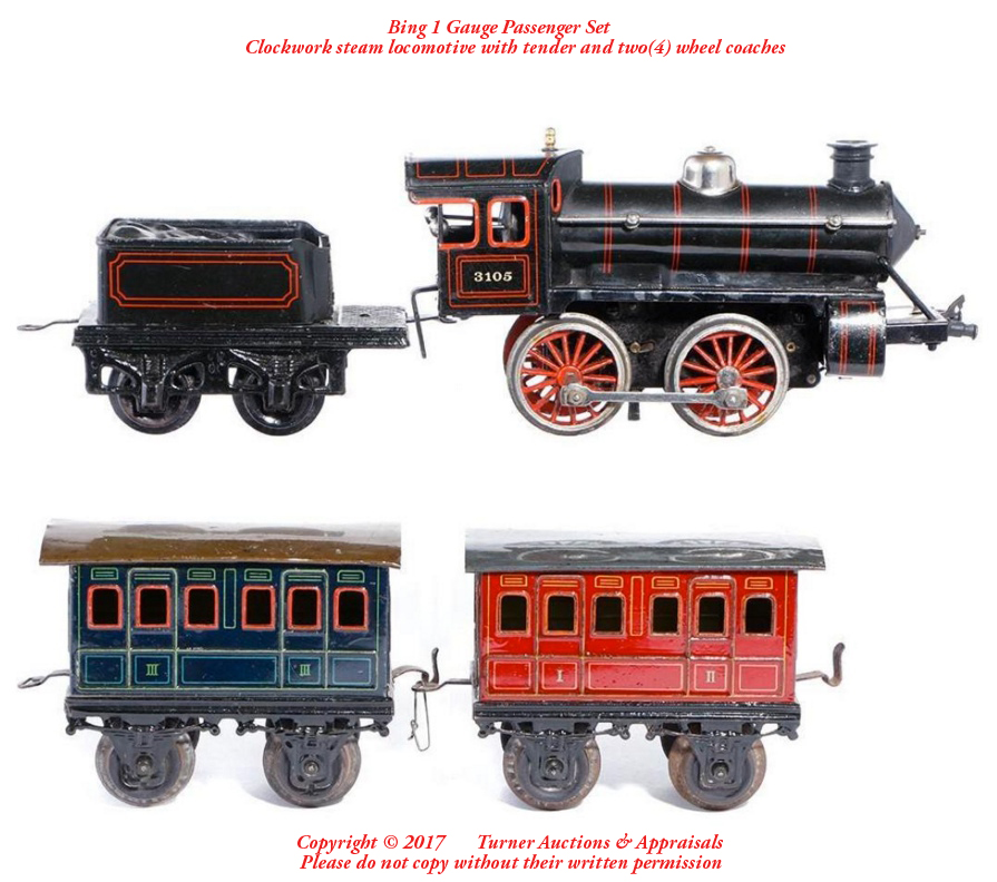 Old Antique Toys A Fine Train Collection from Turner Auctions & Appraisals