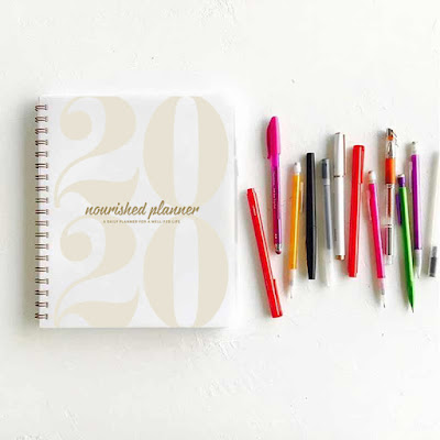 Nourished Planner Giveaway: Day 7 #12daysofholidaygiveaways