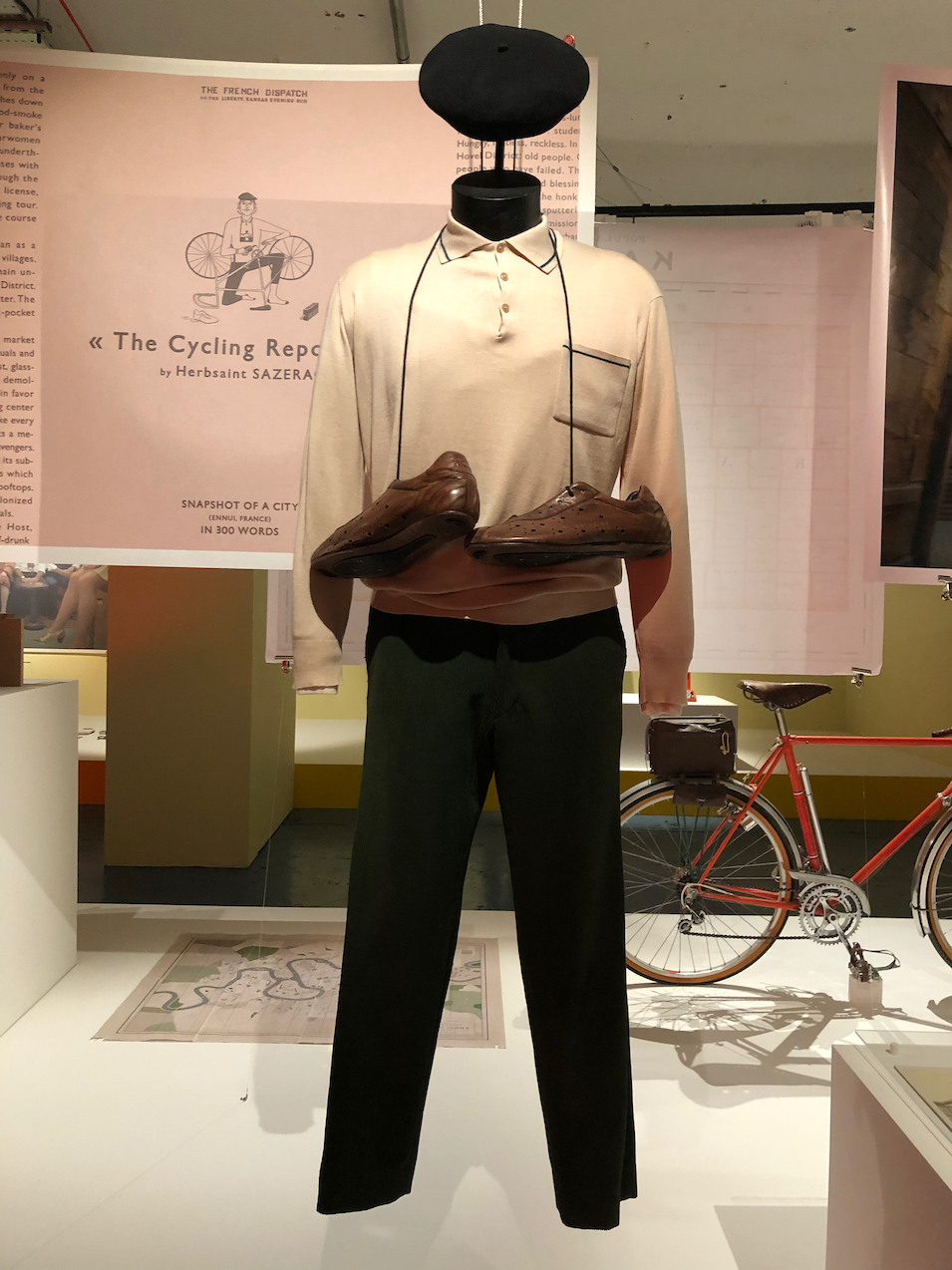 Hollywood Movie Costumes and Props The French Dispatch Exhibition of