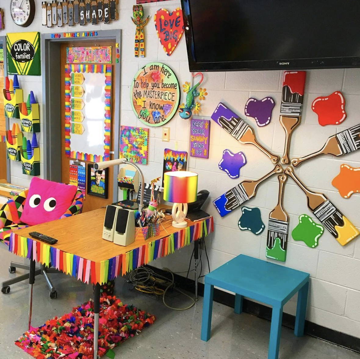 Cassie Stephens: In the Art Room: Setting Up Your Art Room