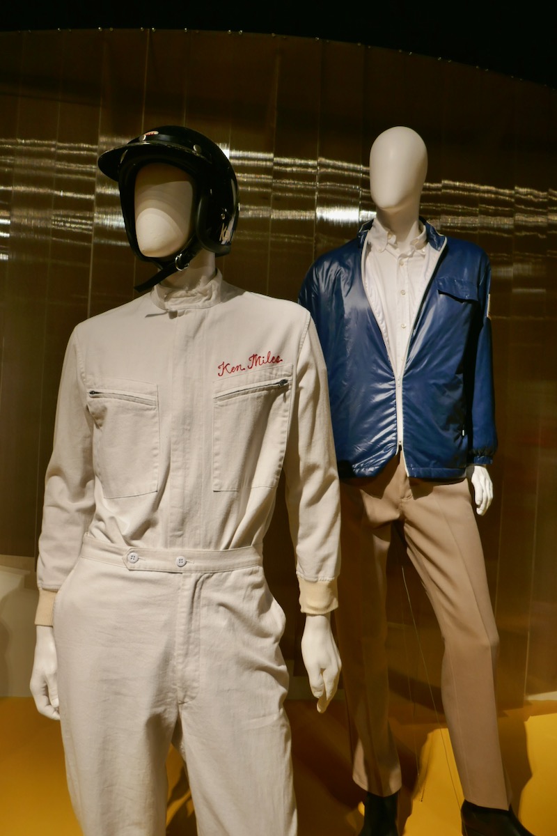 Hollywood Movie Costumes and Props Screenworn Ford v Ferrari film costumes on display