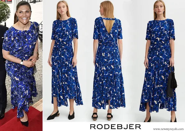 Crown Princess Victoria wore Rodebjer Zohra Dress