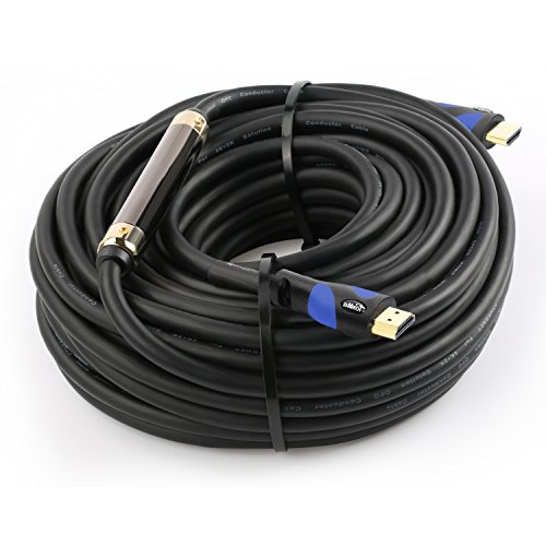 Twisted Veins HDMI Cable 50 ft Maximum Length Single Piece Cable a