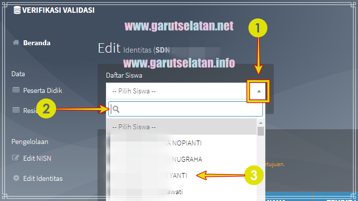 Dapodik 2021 D Update Cara Edit Nik Nama Siswa Tempat Lahir Tanggal Lahir Nama Ibu Kandung Siswa Dan Jenis Kelamin Melalui Website Http Vervalpdnew Data Kemdikbud Go Id