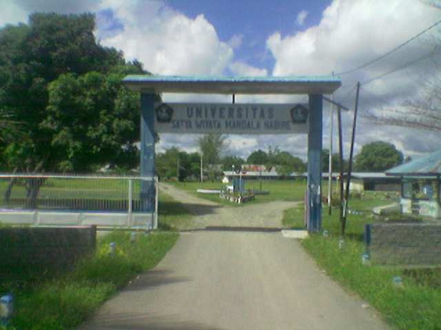 acak-acakan: universitas wiyata mandala(USWIM)di nabire(PAPUA)Sustainbility