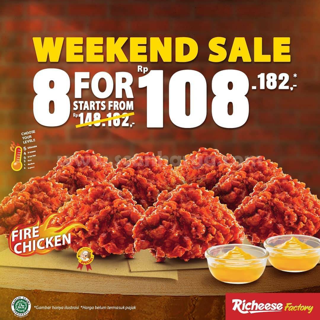 Promo Richeese Factory Weekend Sale