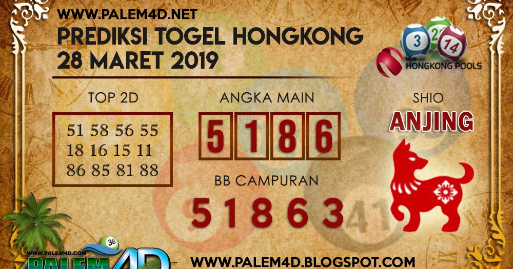 Prediksi Hongkong 28 Maret 2019 Prediksi Togel Jitu