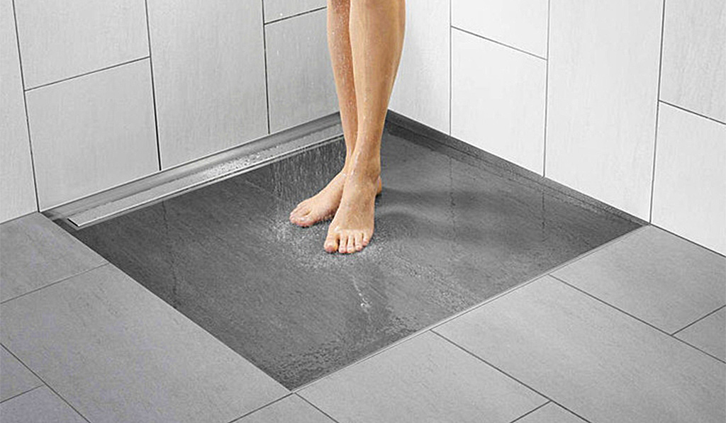 scarico doccia filo pavimento