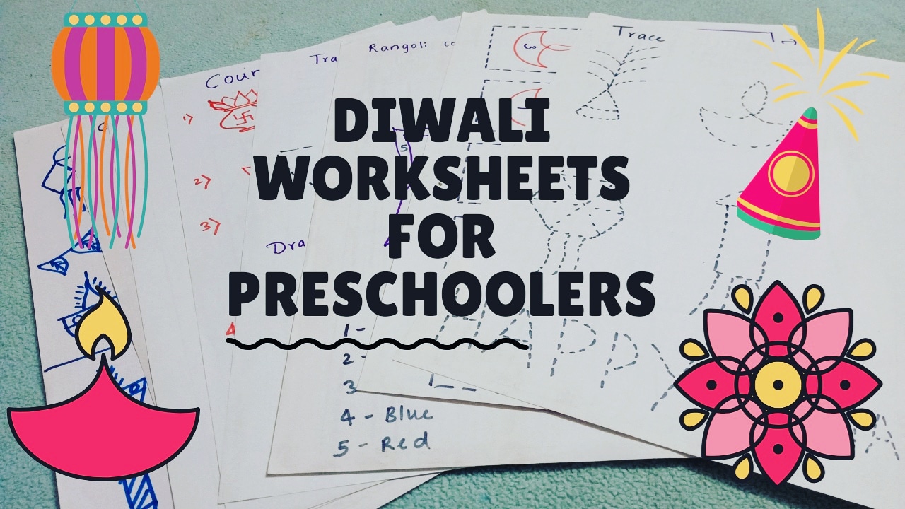 Creative Mommy Stuff: Diwali Worksheets