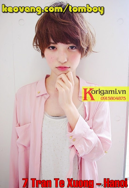 KIỂU TÓC NGẮN TOMBOY ĐẸP DÀNH CHO GƯƠNG MẶT TRÒN MŨM MĨM