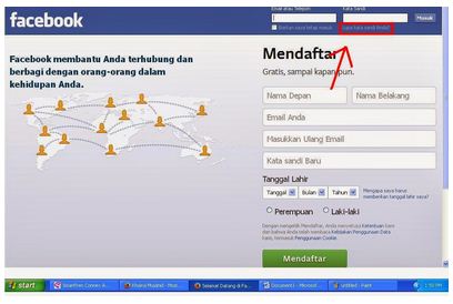 Cara Mengetahui Password FB yg Lupa