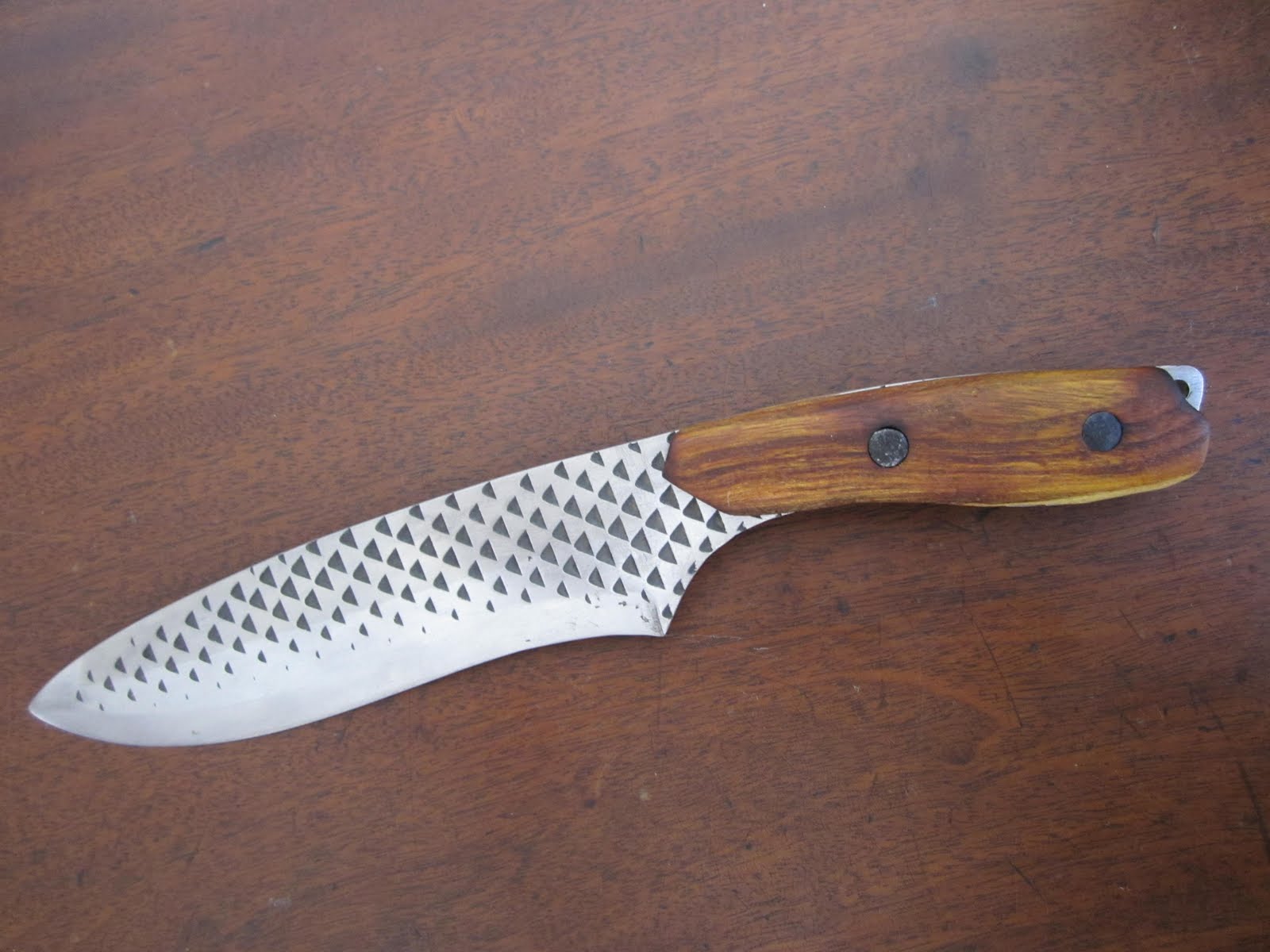 A Creative DIYist Journal Knife Handle Progress