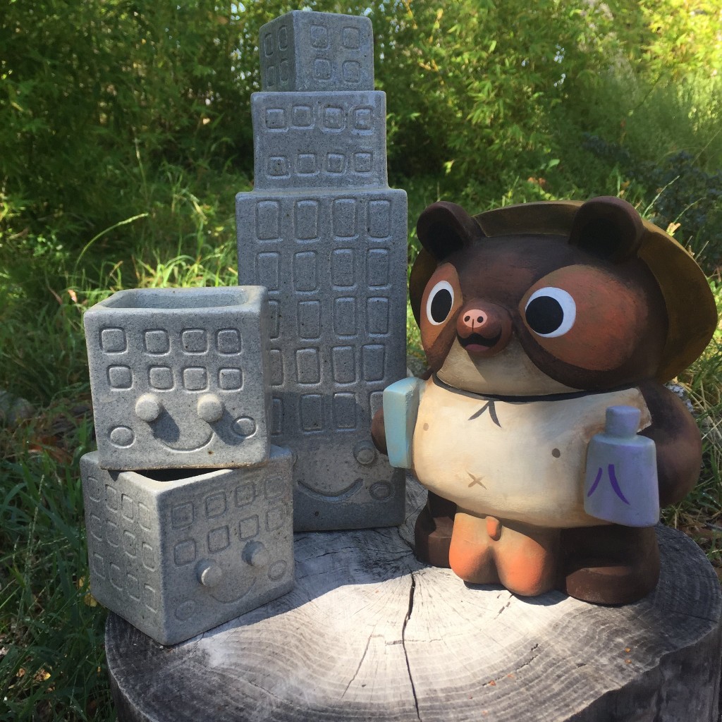 Amanda Visell's TANUKI Is A Raccoon Dog With Huge Balls