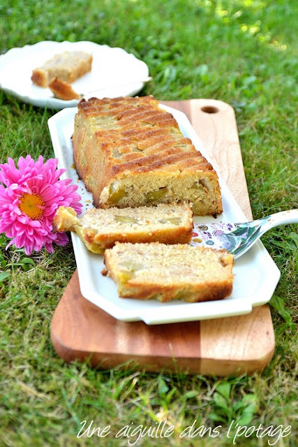 Gâteau fondant à la chapelure coco-mangue