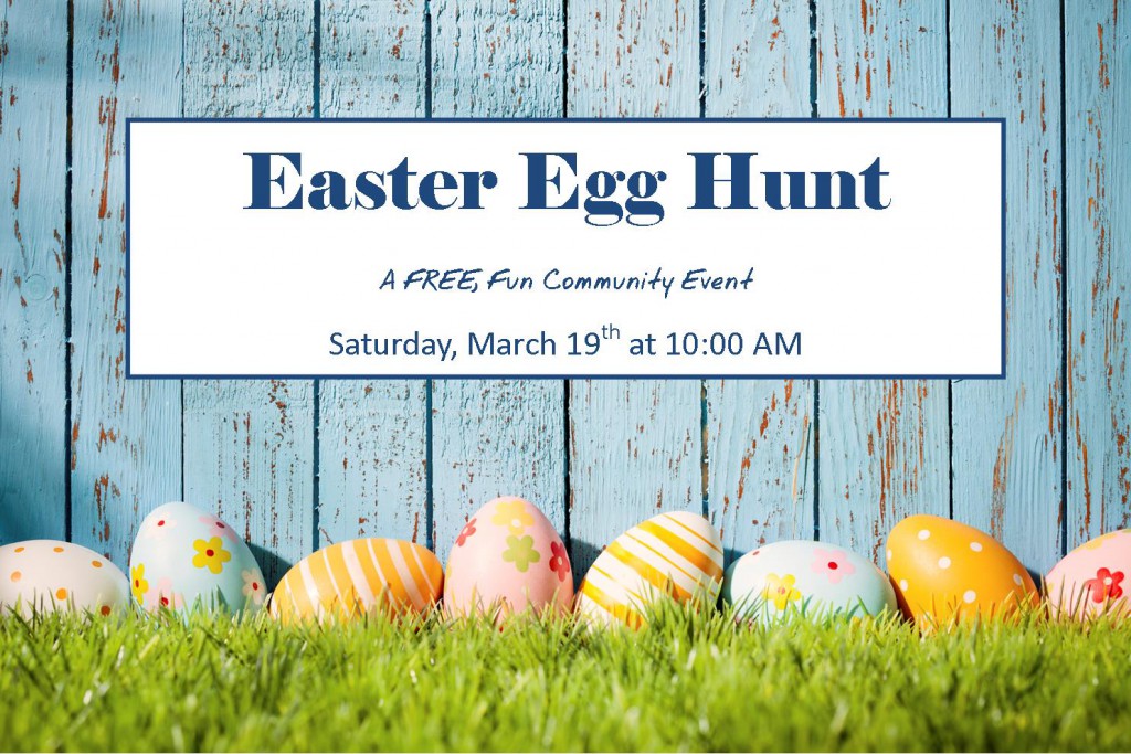 Because Divine Grace Means Free, FUN Easter Egg Hunts.