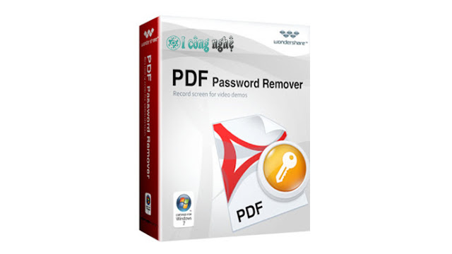 تحميل برنامج Wondershare PDF Password Remover برنامج إزالة كلمات السر لملفات بى دى إف