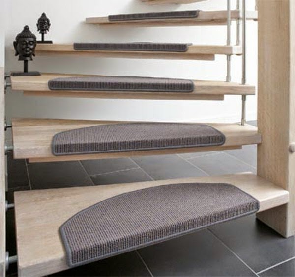 Great ideas for mats of levels of for your stairs!