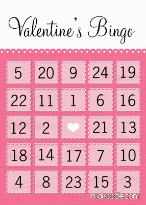 Valentine's Day Bingo For Preschoolers 4