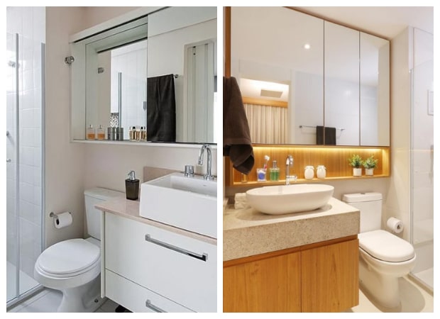 Αποτέλεσμα εικόνας για ιδεες για μικρο μπανιο (with images) 4 Λειτουργικές & πρακτικές Ιδέες για Μικρά Μπάνια | SOULOUPOSETO