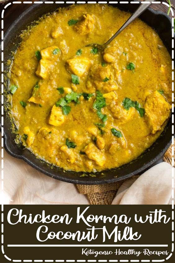 Chicken Korma with Coconut Milk Allice White