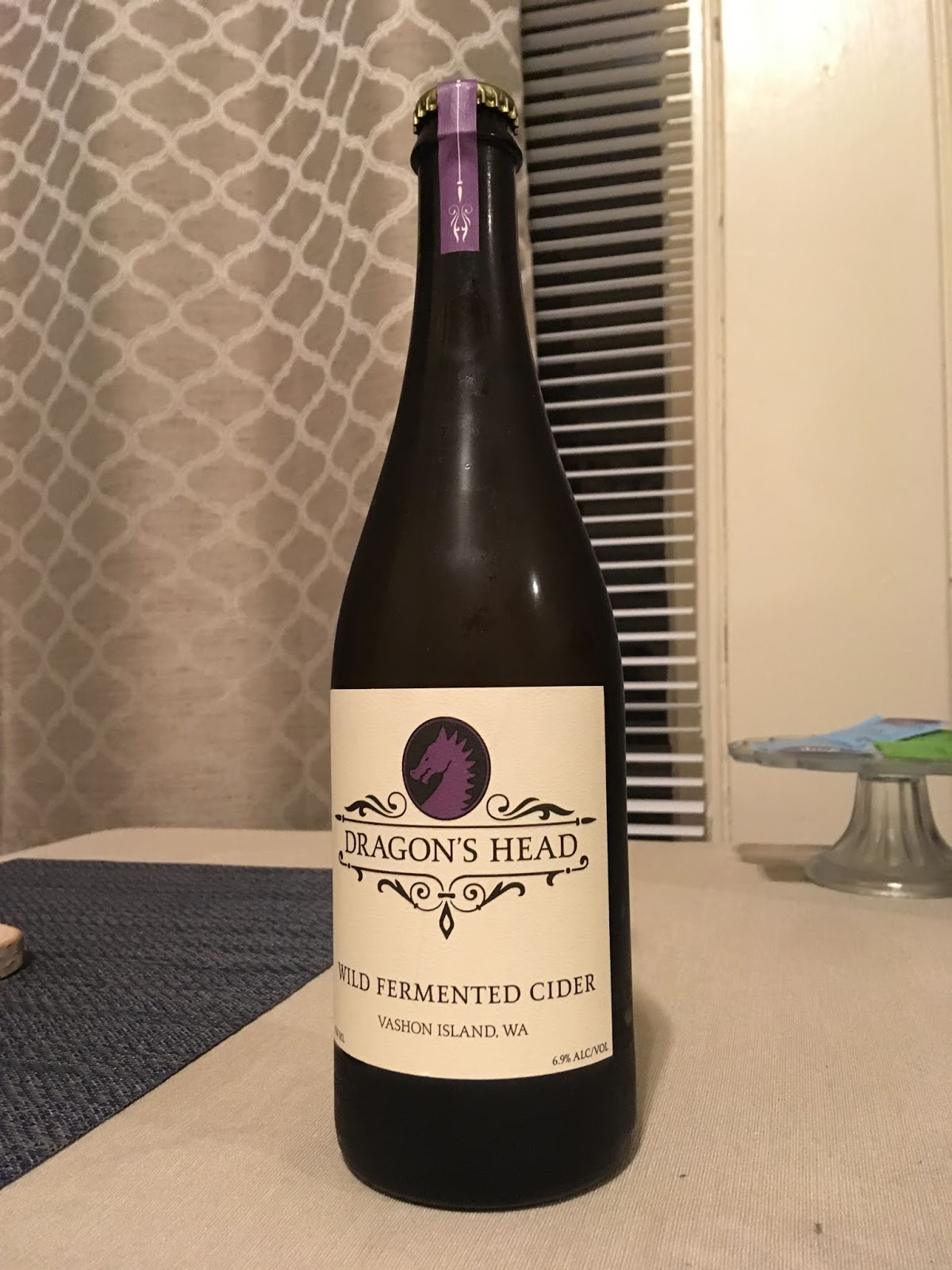 Along Came a Cider Cider Review Dragon's Head Wild Fermented Cider