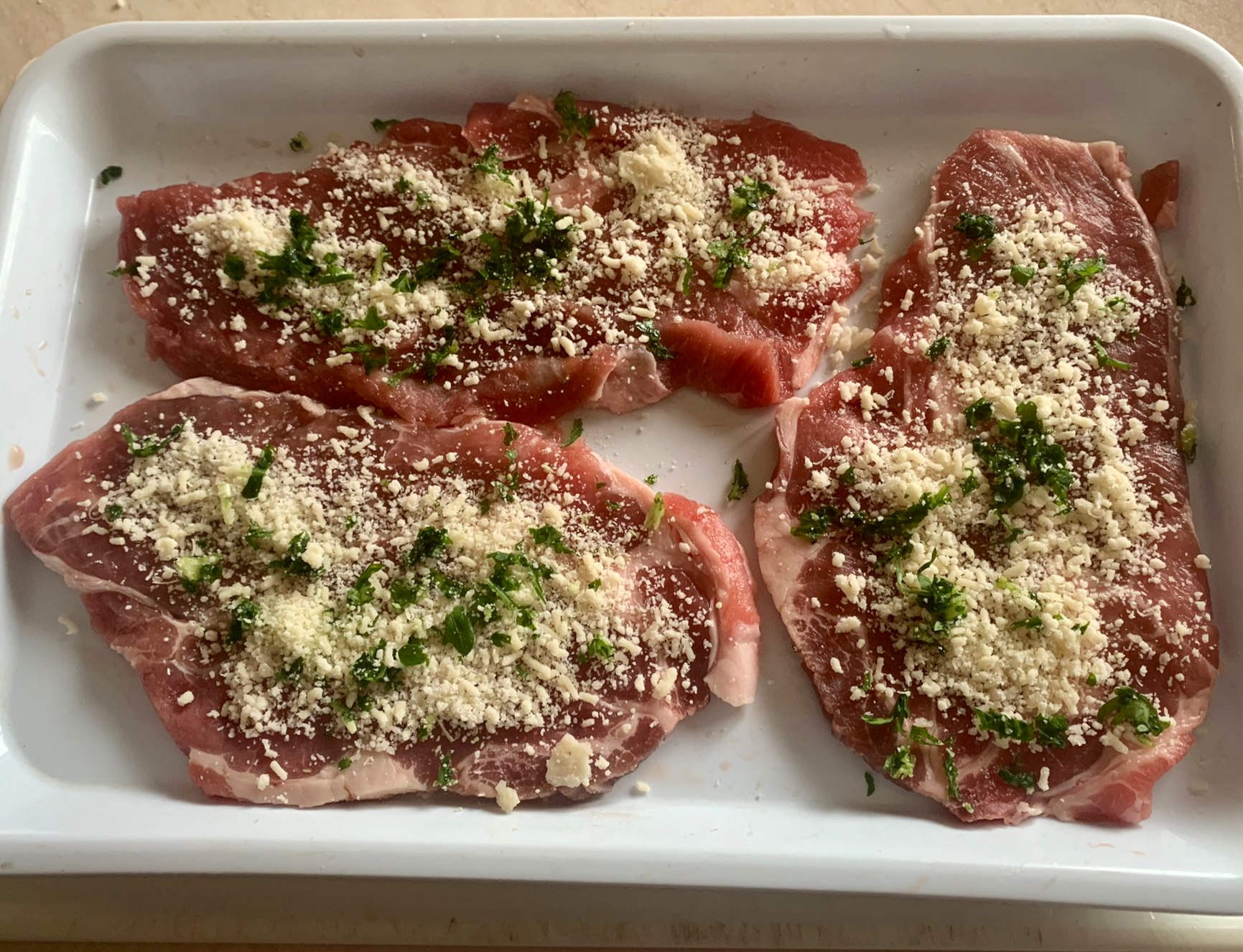 Braciole di maiale alla calabrese Ricetta ed ingredienti dei Foodblogger italiani Braciole di maiale alla calabrese Ricetta ed ingredienti dei Foodblogger italiani