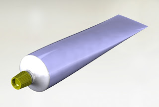 solidworks surfacing tutorial, toothpaste tube.