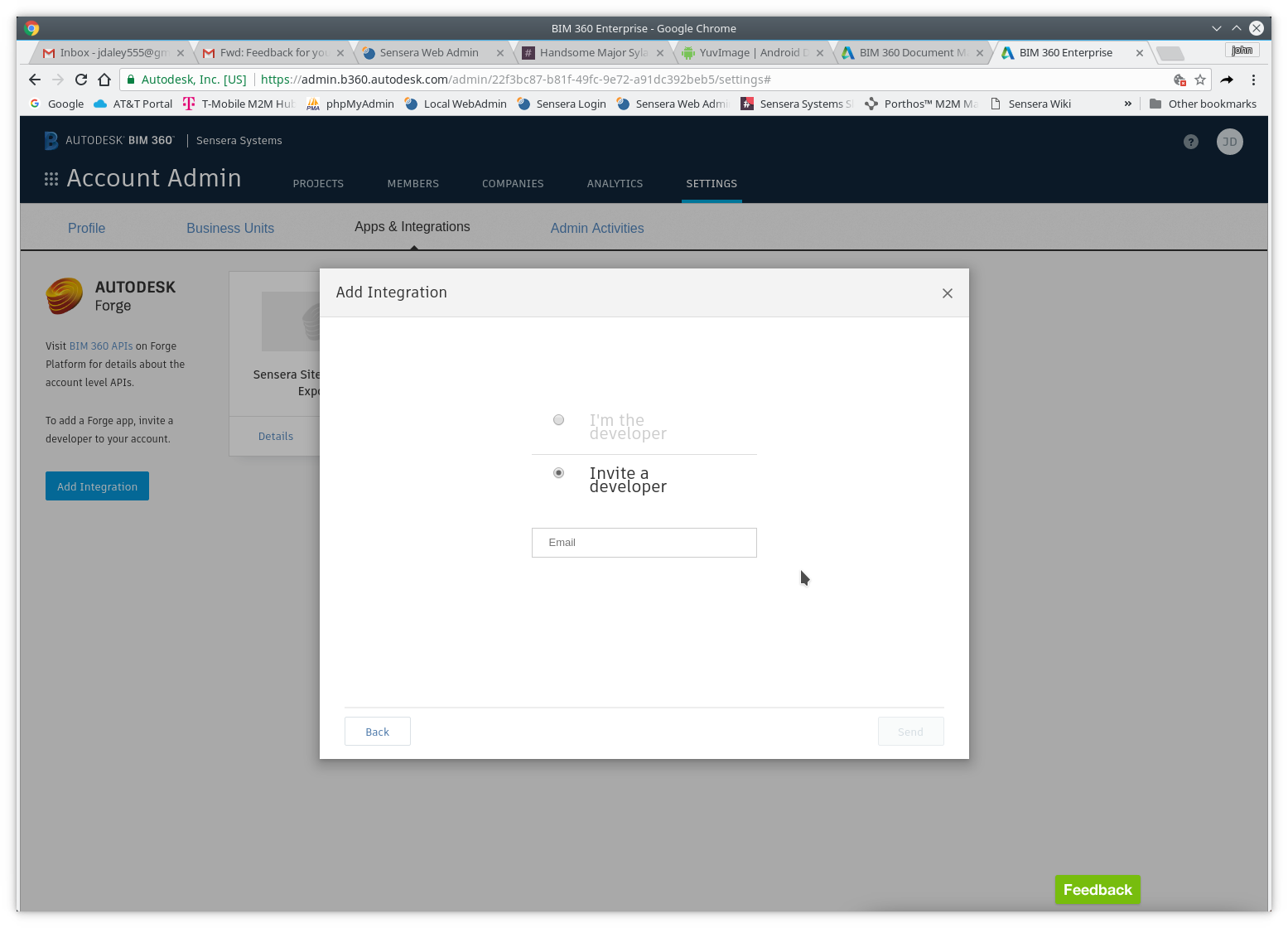 Revit AddOns Sensera SiteCloud Integration for BIM 360